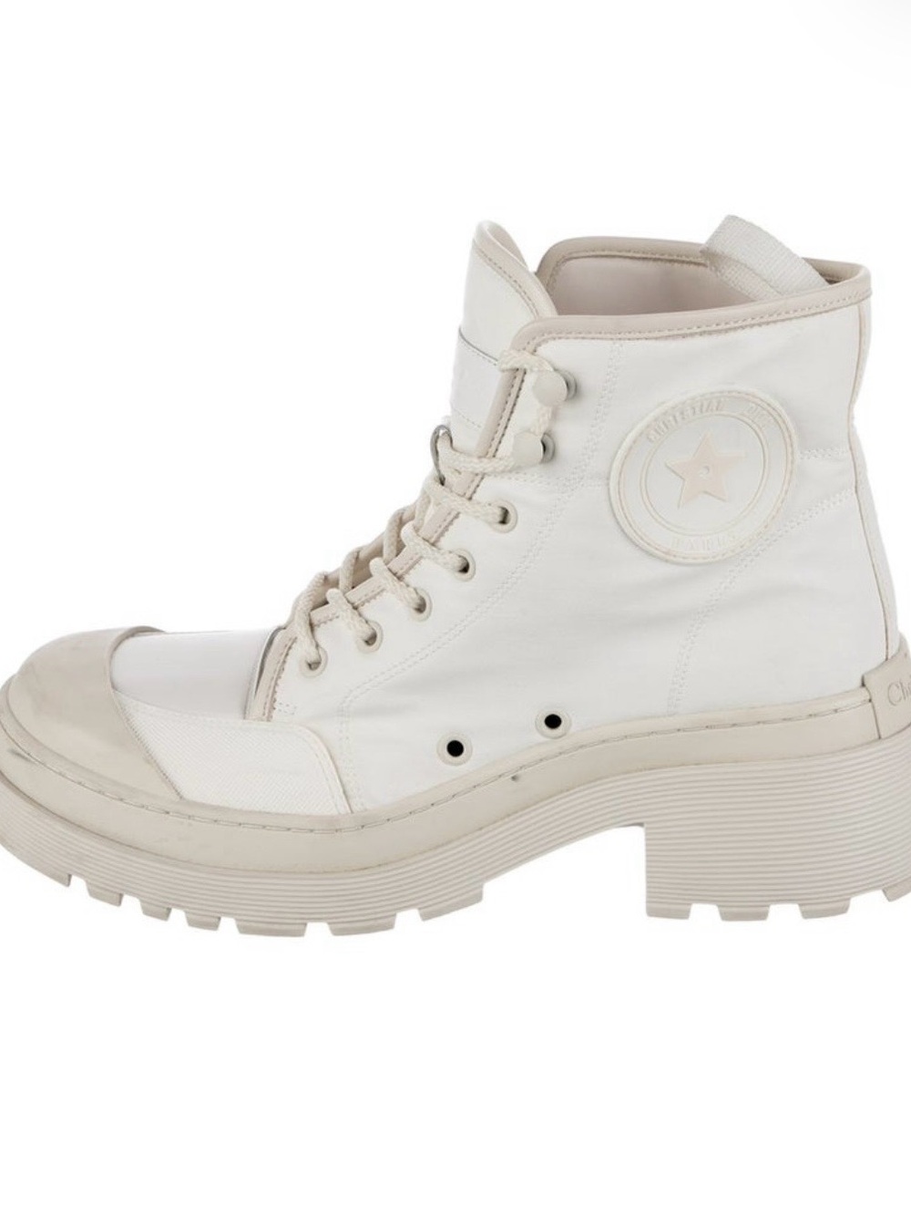 Christian Dior Women's Cream Boot US10
